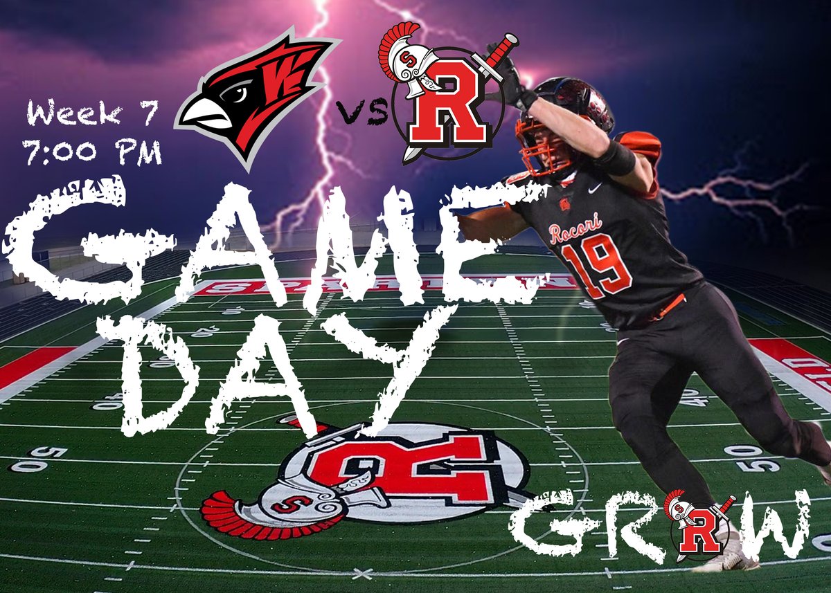 rocorifootball's tweet photo. GAME DAY!!! Another heavyweight matchup as your #8 ranked Spartans (4-2) host the #9 ranked @WillmarCardsFB (4-1)!!! It's @rshaver11 Tackle Cancer Night and Parents Night! Let's pack the stadium for such a great cause! Live stream can be found at: https://t.co/AJjl7VoDjW #GROW https://t.co/ZbRaxuJaXe