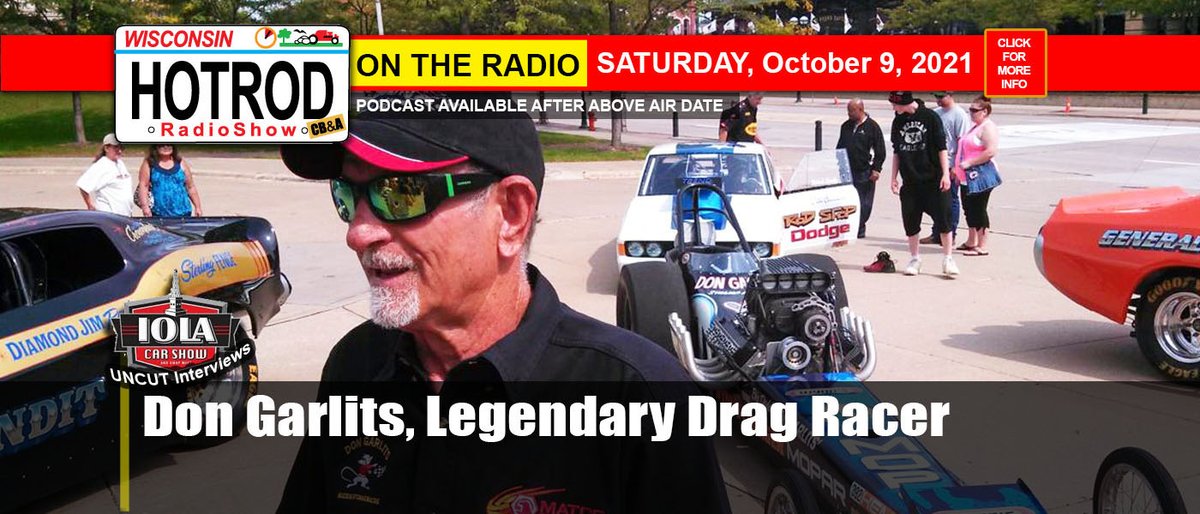 CaptainBob_Arlo's tweet photo. This Saturday!  Gene Winfield –Don “Big Daddy” Garlits, Legendary Drag Racer! - https://t.co/bRKAusLTFm https://t.co/PIsKrHObjw