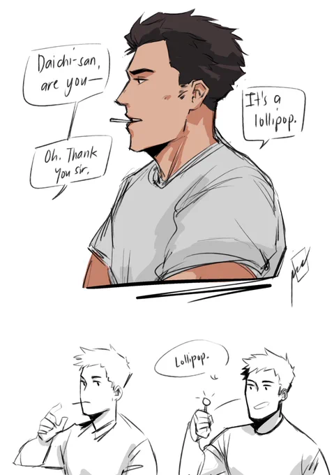 Old habits die hard #daichi #daichisawamura 