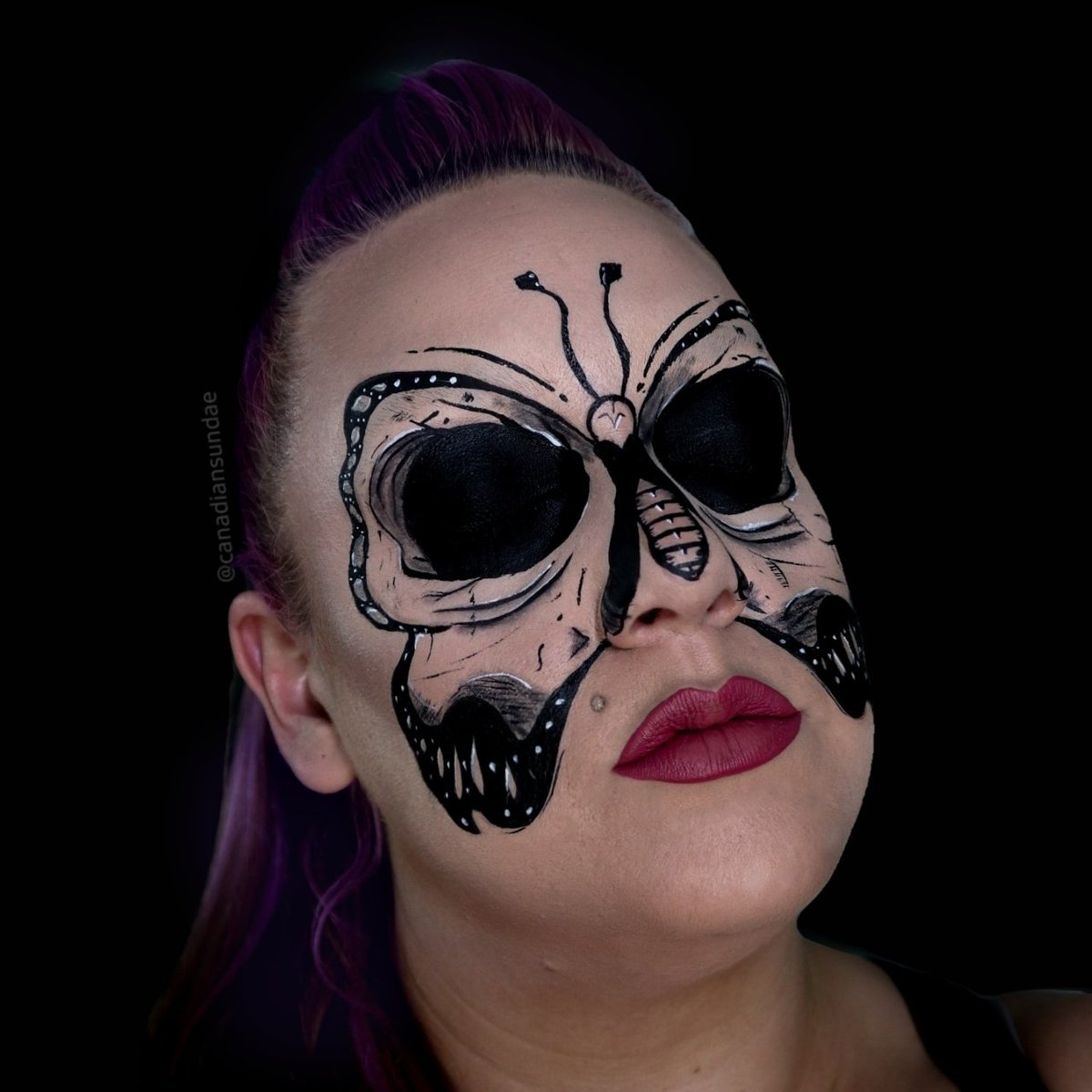 canadiansundae's tweet photo. Butterfly Effect 

Inspo @ raydiatebyrachel on IG

@wccosmetics_ Split cakes
@ABHcosmetics Foundation 210N 
@moiracosmetics Picnic palette 
@estatemakeup Juicy https://t.co/XZs2CYh5GA
