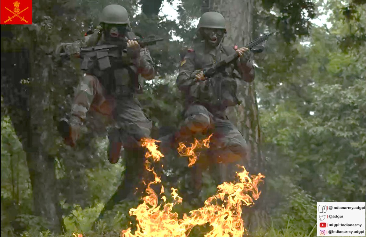 RT @adgpi: “Be fearless in pursuit of what sets your soul on fire”. 

#FearlessFriday
#IndianArmy
#StrongAndCapable https://t.co/iE84f88AMQ