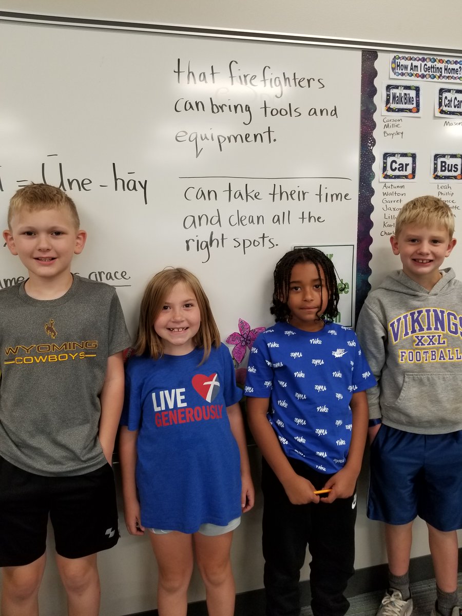 Who is better at clearing brush-goats or firefighters? Opinion writing in 2nd #goodhueschool #scholasticnews