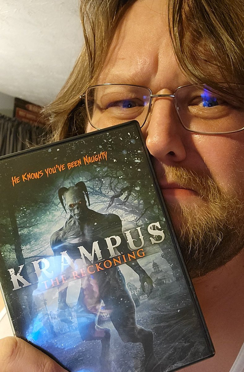Pray for me! Diving into the first Dollar Tree Horror Movie Challenge winner, Krampus: The Reckoning. Review coming soon...