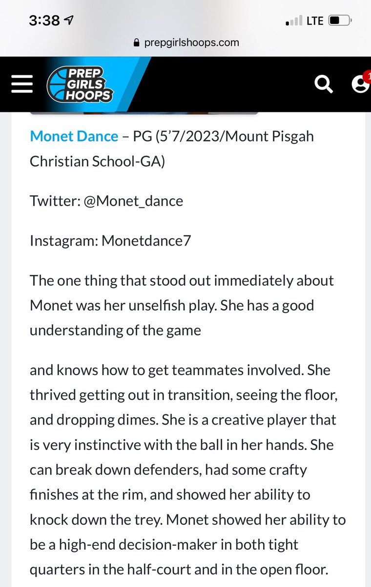 Monet Dance tweet media