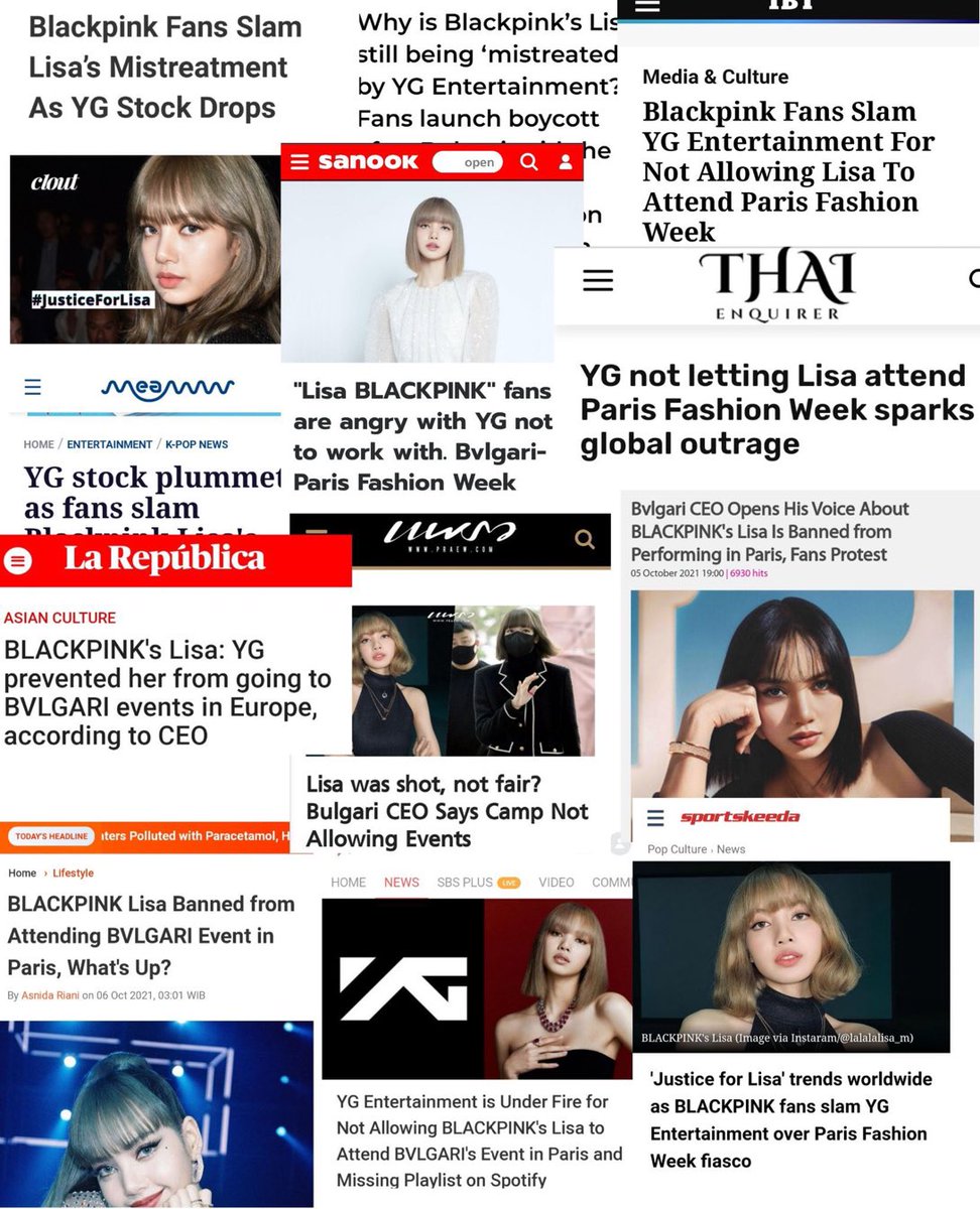 sasaayo1's tweet photo. อิค่ายมันเงียบเราก็จะตามขยี้

YG TREAT LISA EQUALLY 
#BeFairToLISA https://t.co/DN5Dyyywao