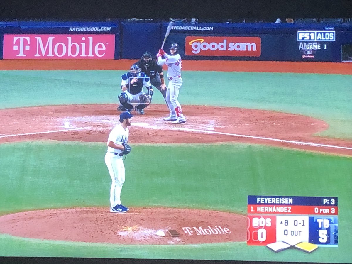 fightingfishRF's tweet image. “What’s happening?” Twitter says… first former Fish in MLB playoffs, no big deal…