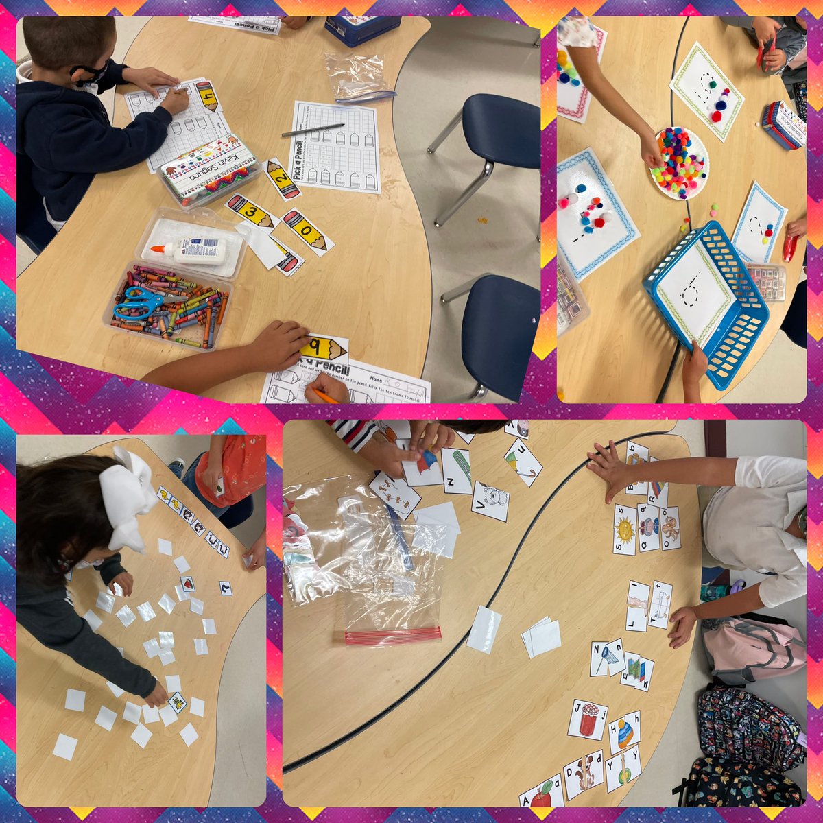 Bhernandez_BNES's tweet photo. Kinder Suns had a great week of hands on learning and reviewing! #fallintercession #shinebright #Kindergarten @Hueco_ES @slucero_HES @RSendek_HES https://t.co/tv40vRhwc4