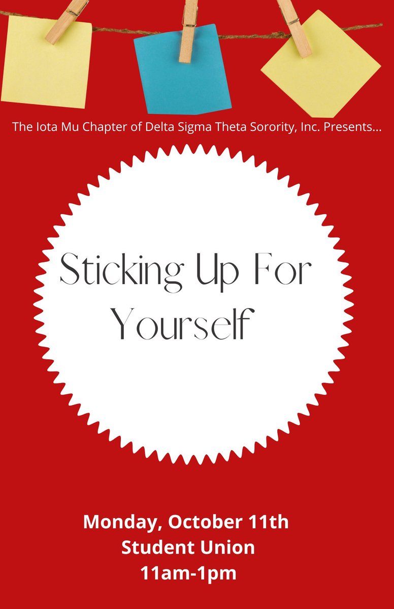 Come join us as we spread positivity on campus. Stop by our table and receive a token of appreciation and positive affirmations.