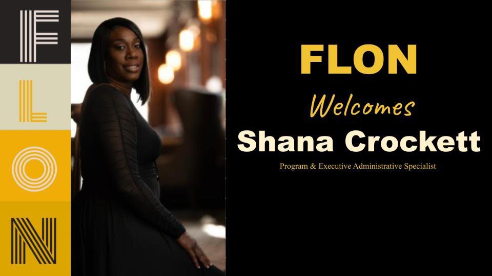 FLON2021's tweet photo. Welcome our newest FLON team member. Shana has over 15 years of Human Resource experience and positive youth development. Shana will provide quality support to our Texas, Kansas and Missouri staff members. We are excited to have her on our team. Welcome aboard Shana! https://t.co/BlCOjKf4Qr