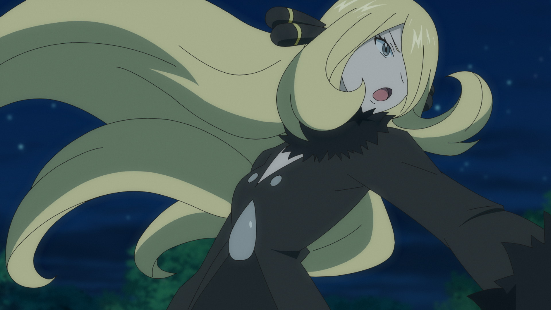 ポケモン公式ツイッター 今日のアニポケ ジョウト地方のある町で ずっと夜が続く現象が起きていると知ったサトシとゴウ その調査の途中で 偶然シンオウ地方のチャンピオン シロナに出会う シロナとともに 謎の真相に迫っていくが T