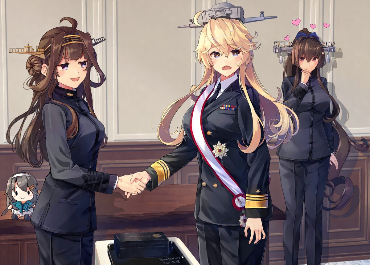 Himeyamato 金剛 Iowa 大和 艦これ T Co Ieswuoud3k Twitter