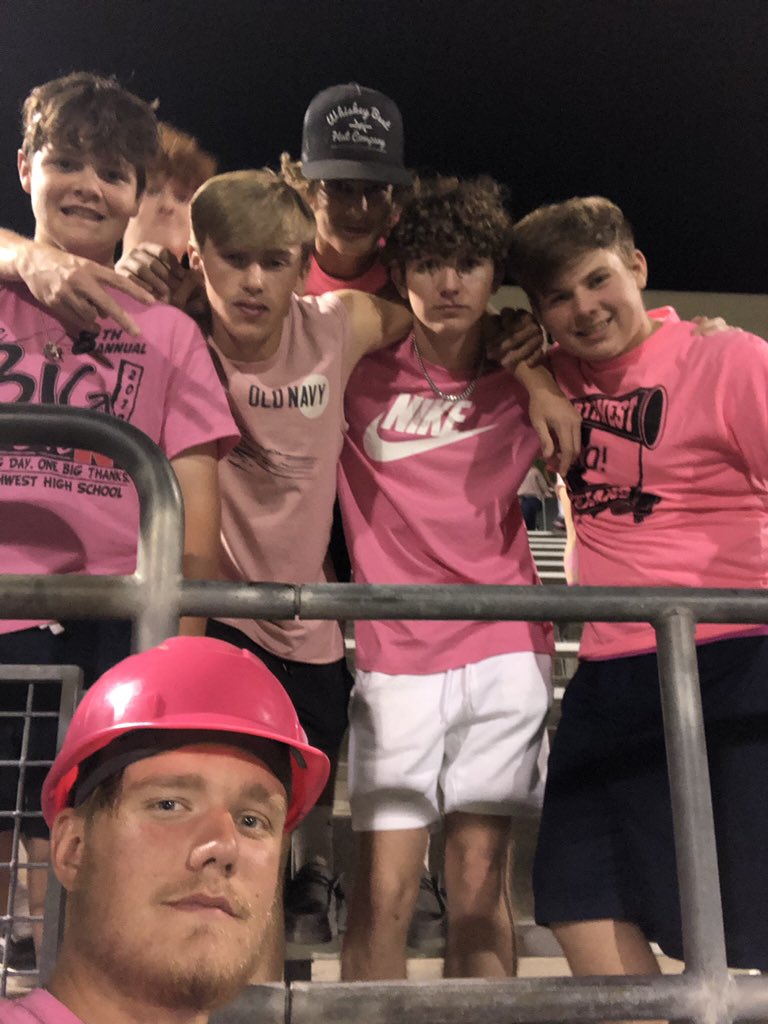 Carter Rasmussen (@carterrasmusse3) on Twitter photo Great pink out game with the guys! <a href="/Txnbaseball/">Northwest Baseball</a> #texaNfamily Great pink out game with the guys! <a href="/Txnbaseball/">Northwest Baseball</a> #texaNfamily