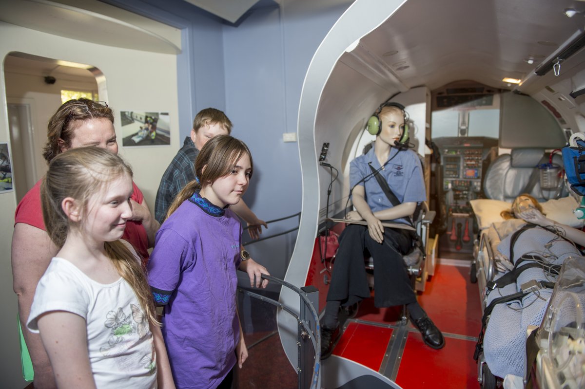 letsgokidsAU's tweet photo. Experience and learn through the wonder of technology and what hard work the people at the @RoyalFlyingDoc do as you explore the facility, with lots of hands on experiences for the kids. 
#royalflyingdoc #darwinnt #northernterritory #kidsactivitiesnt #familyfundarwin #letsgokids https://t.co/ugR6FUf0jM