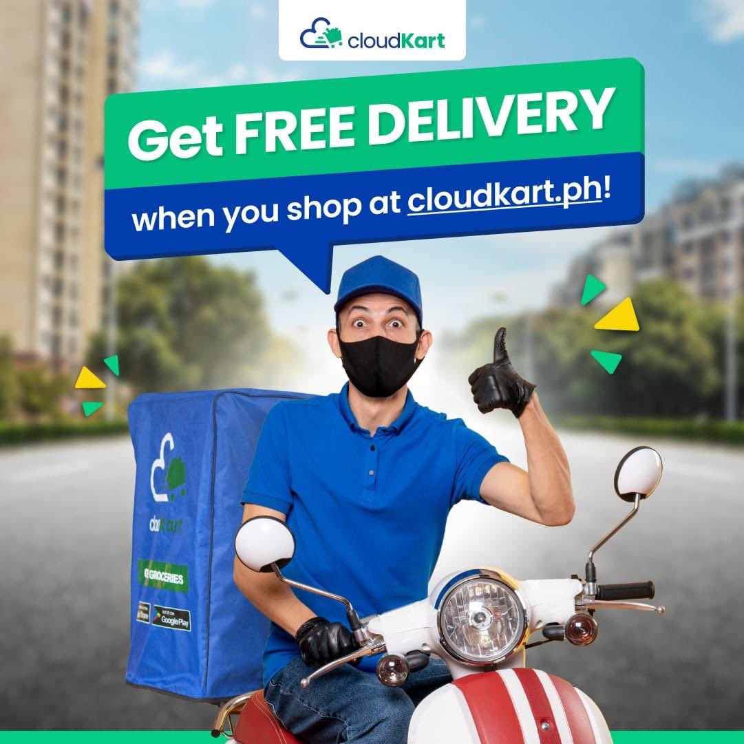 cloudkartph's tweet photo. Whatever the weather is, we got your back when it comes to grocery shopping! ❤️

Shop for your essentials and more at https://t.co/rzNJGR62cR now to get FREE DELIVERY for your orders to any of our delivery areas! https://t.co/OO211dSXaO