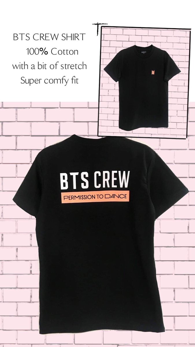 daebox's tweet photo. BTS Crew Shirt P429
*with freebies 💜

https://t.co/AXQtfJamp2

#Daebox #DaeboxMerch #BTS
#permissiontodance https://t.co/aXnhCj2etx