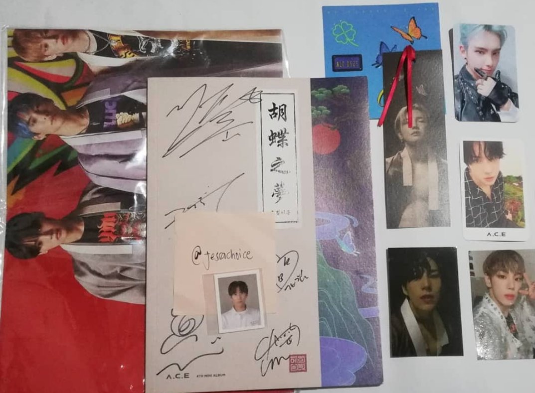jessachoice's tweet photo. WTS A.C.E HJZM Signed album - FULL SET

Selling it for $165 @ACECHOICETRADES 

IG/Feedbacks: @ jessachoice_ 

#acealbum #aceph #acephotocard #acewts #acewtt https://t.co/9t34gEN1kD