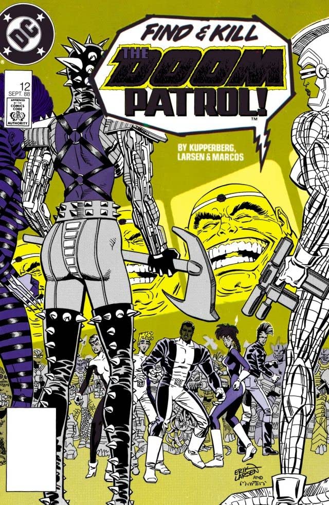 AdamThanosPod's tweet photo. Comic No.240 of #my500comicgoal #DoomPatrol (1987) #12 #DCComics #ErikLarsen #GaryMartin #NegativeWoman #Garguax https://t.co/4CPW0pTiVl