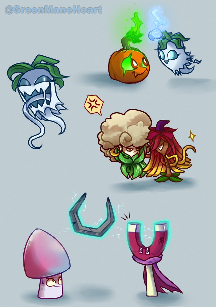 Finally finished this doodles~ #pvz #pvz2 #plantsvszombies #fanart