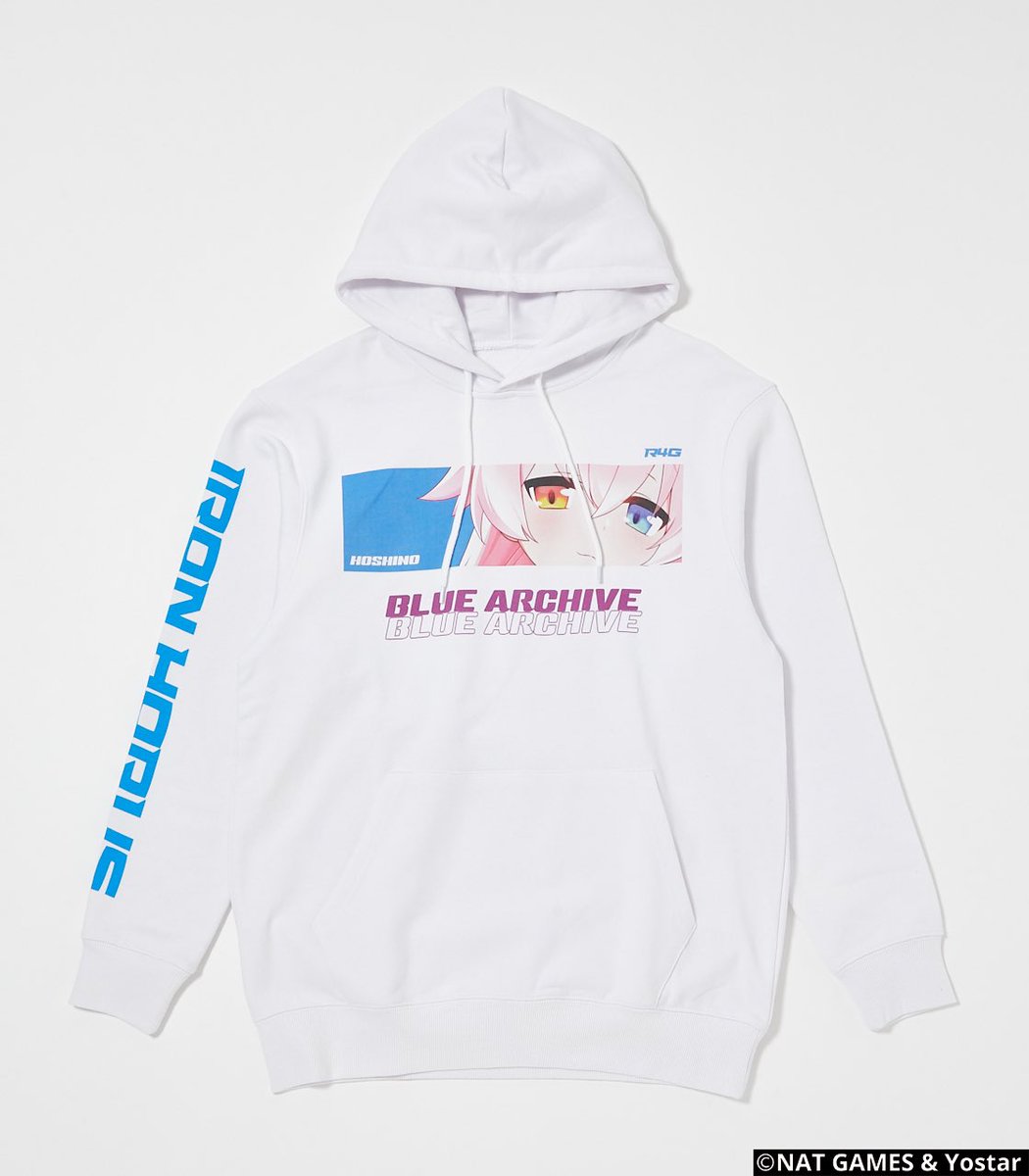 高価値】【高価値】ブルアカR4Gコラボ LONG SLEEVE TEEforARU アニメ
