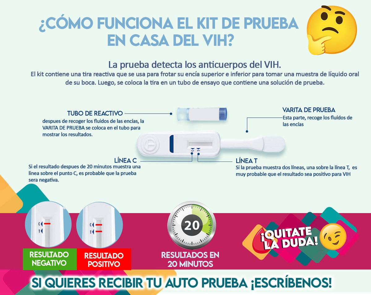 pruebas de VIH XELA tweet media