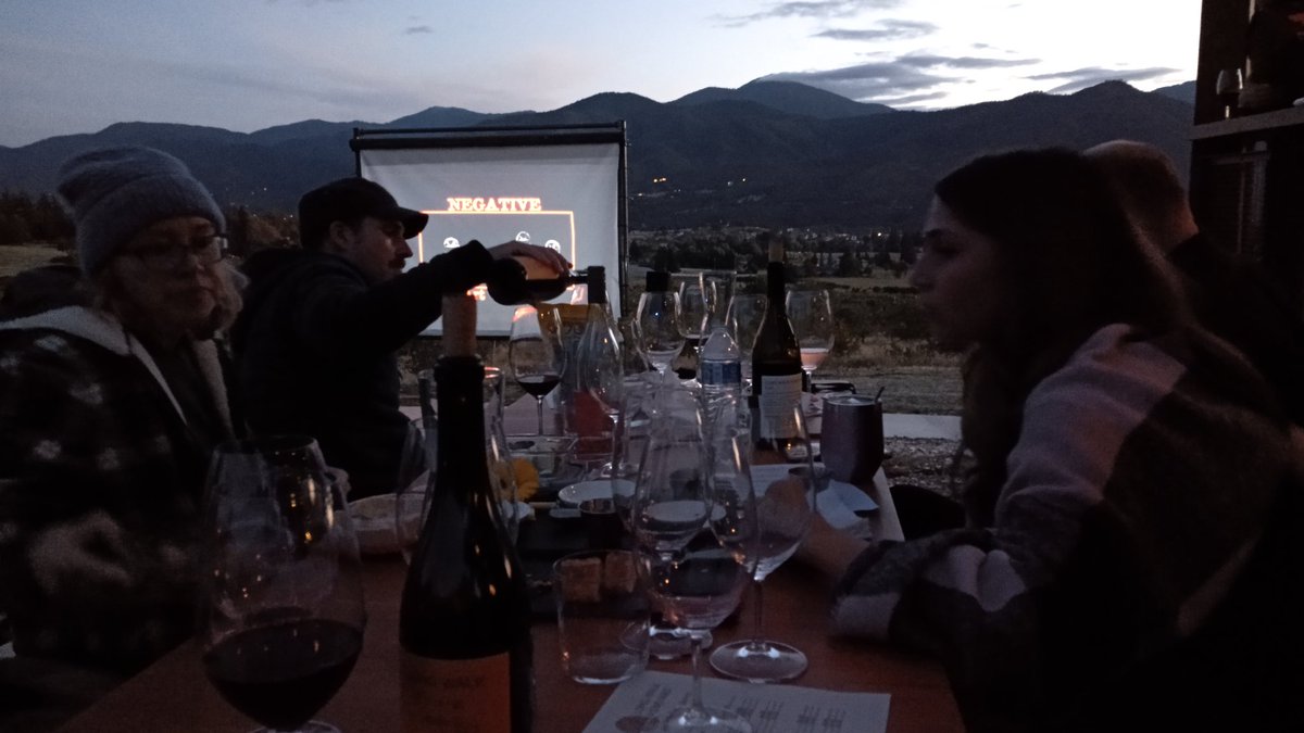 killervalleyhff's tweet photo. The sun finally dropped and we couldn't be more thrilled than to share the "Best of Killer Valley" with @ashlandfilm at Long Walk Vineyard. 
#kvhff #kvhff2021 #horrorfilmfestival https://t.co/fs1RDNPwUx