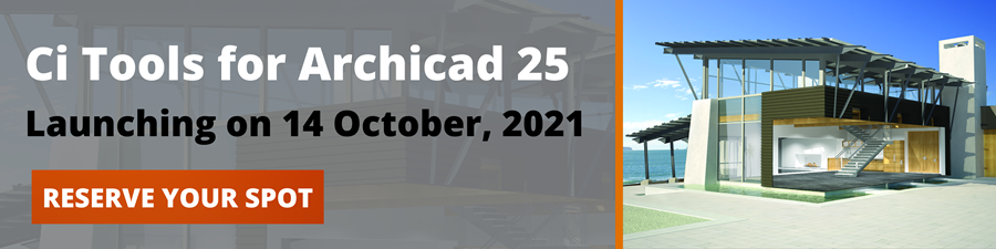 Very pleased to announce the upcoming release of the Ci Tools for Archicad 25 on October the 14th
Register for a Launch Webinar here:
US/UK Timezone: myci.centralinnovation.com/Events/Registe…
NZ Timezone: myci.centralinnovation.com/Events/Registe…
Australia Timezone: myci.centralinnovation.com/Events/Registe…