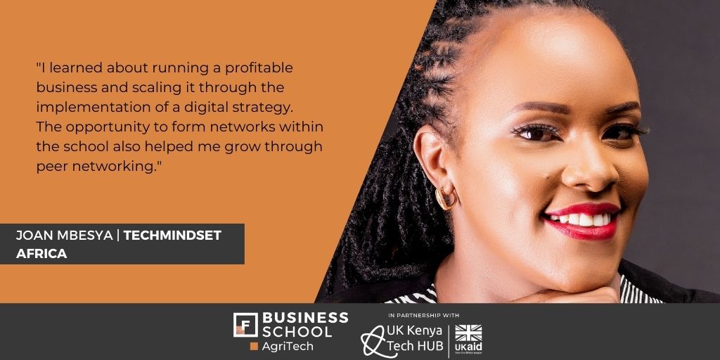 UK_KenyaTechHub's tweet photo. A published author, founder of @TechMindsetAfri, and alumni of the #AgriTech cohort of the @future_females Business School - meet Joan Mbesya, who is at the forefront of promoting the rise of the AI revolution in Kenya.

#ukketechhub #ustawikenya #dcmstechhub #ffbs #techhubalumni https://t.co/jYBWrSqVbt