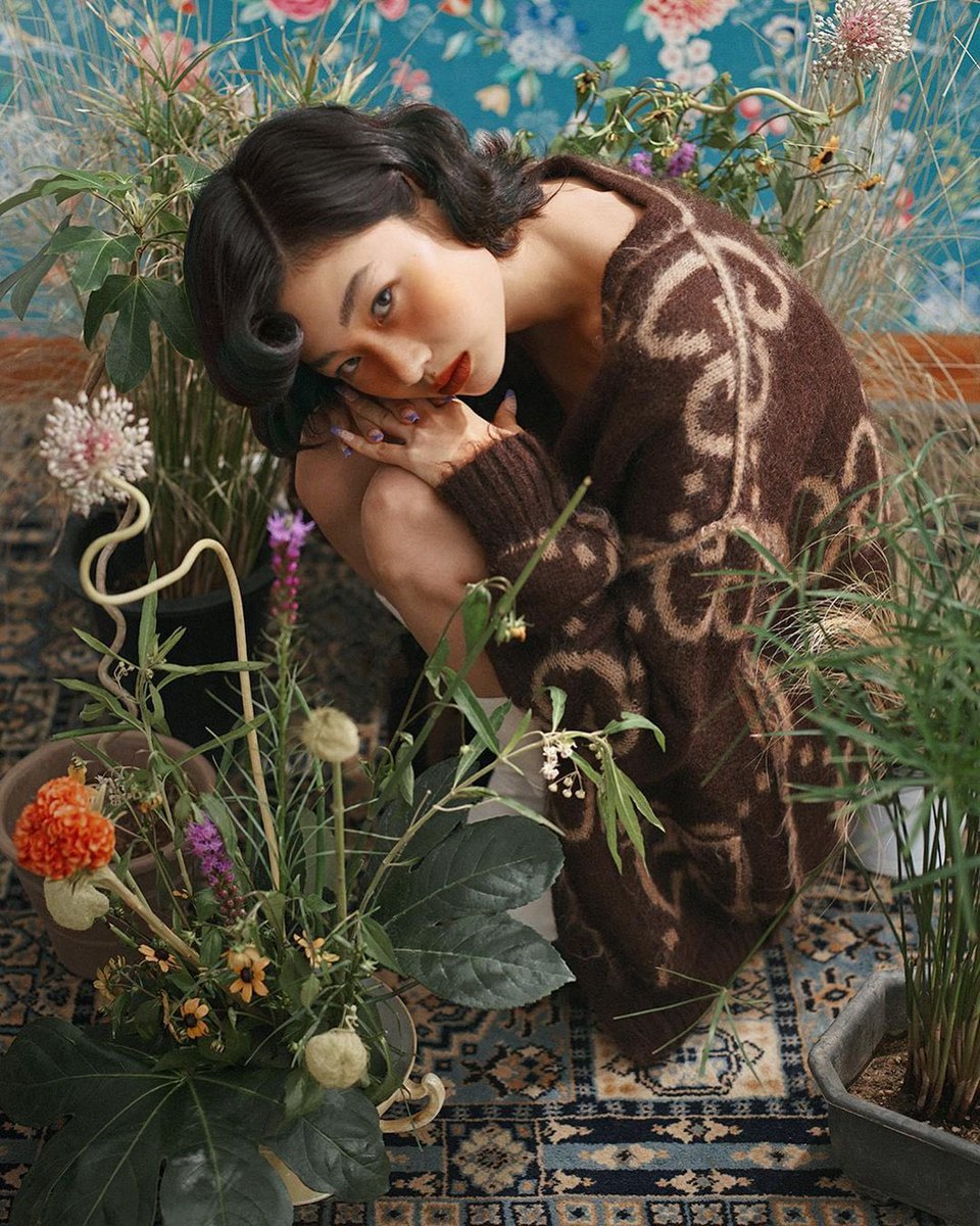 vintagepradaa's tweet photo. hoyeon jung by hyea won kang for vogue korea https://t.co/Qk0ijQjk5k
