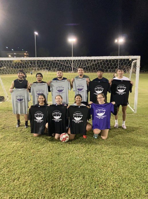 SFAIntramurals's tweet image. Congratulations to our 8v8 soccer champions! Shout out to our winners Zeta, The Last Dance, and GoGetters!