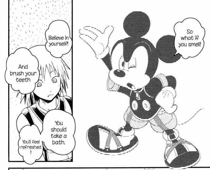 btw mickeys in the kh manga and its awesome 