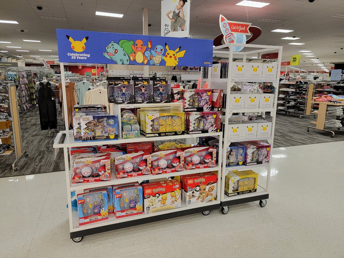 It's midnight on the east coast, so I'm excited to say I'm hyped for our 25th Anniversary Pokemon set this year!

T2010 has a few veteran trainers in our ranks, and we're excited to see you tomorrow!