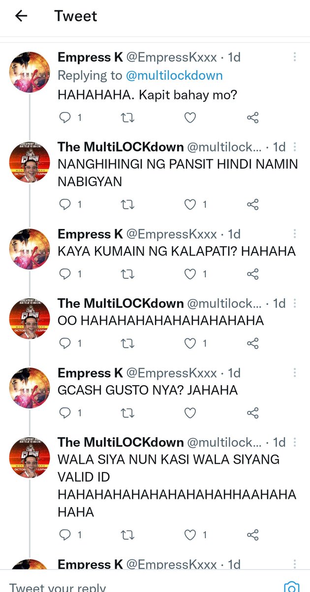 altWorldClass's tweet photo. So many kapuso alts look up to you here dahil kayo yung nauna dito at very supportive sa GMA Shows. But I didn't expect you to be BULLIES. Sa kapwa Kapuso pa. Mga BASURA kayo. 
Nag switch acct pa talaga yung isa para lang mag mura 😂
@multilockdown @EmpressKxxx @AromaMontesilva https://t.co/CYMHUGqffs