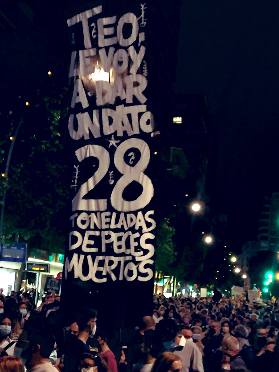 antonioh2003's tweet photo. Mientras, en el TL de @La7_tv, la manifestación " no existe "
#SOSMarMenor7Octubre
#TeleMiras https://t.co/D7sgclHChk