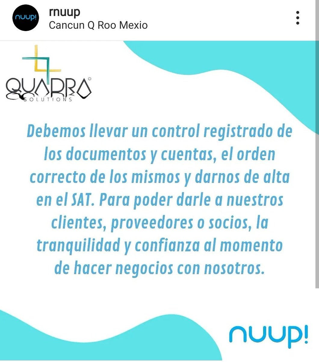 Quadra_S_'s tweet photo. Agradecemos a la revista #nuup por la mención del día de hoy en su cuenta de Instagram.
Un placer colaborar. Saludos.
https://t.co/IYBA1Q4aMx https://t.co/eWVqqcbtpH