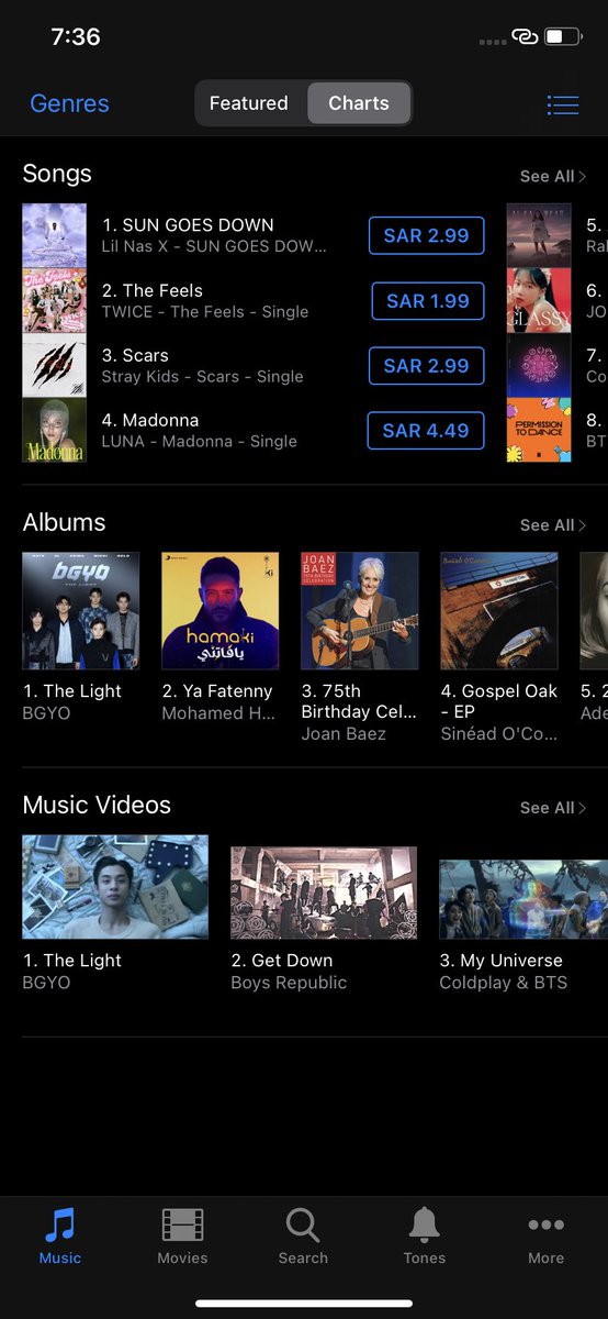 So proud of them..!!! Both album & the light music video is on the top spot here in ITunes Saudi Arabia !!!

@bgyo_ph 
#BGYOdebutAlbum 
#BGYOwhenImWithYou