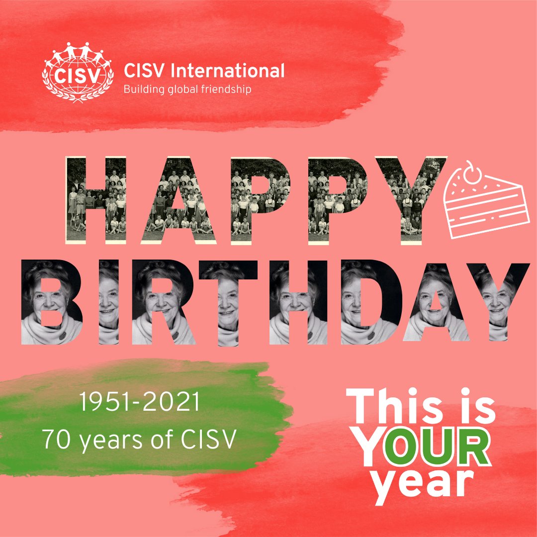 Today is the birthday of our founder, Dr Doris Twitchell Allen. Thank you Doris for having the vision and courage to pursue your dream. Thank you to all of our volunteers, staff and families past and present for lighting the CISV flame and keeping it alive. #ThisIsYOurYear