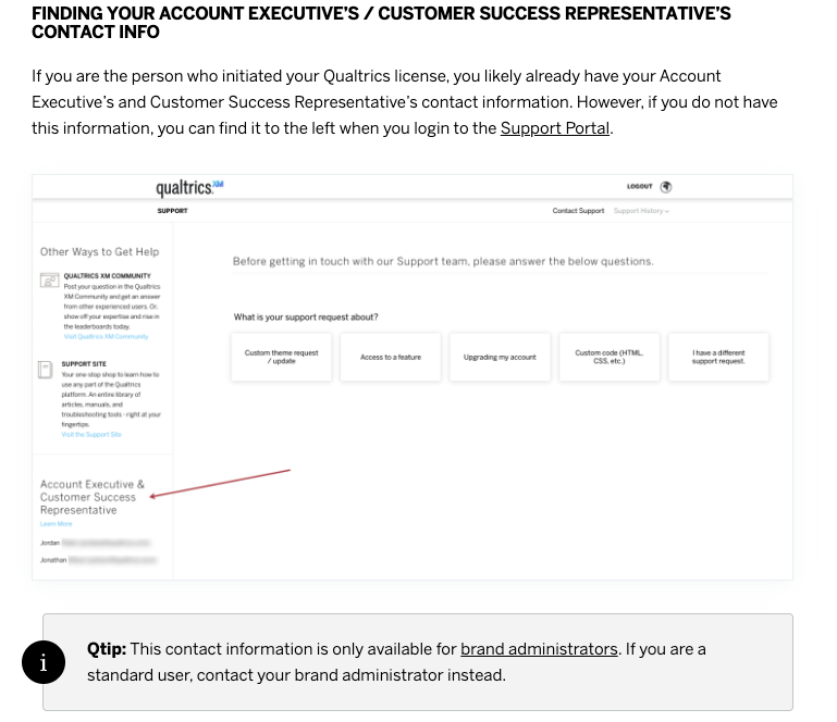 LOL... craziest list of user roles. Poster child for why contextual help rocks ;-)

worse "admin" not their highest and I mistakingly lost access w/o warning by changing from a mysterious "brand admin"

worse yet, #usersupport only visible to "brand admin" 
Jeez <a href="/Qualtrics/">Qualtrics</a>!!??