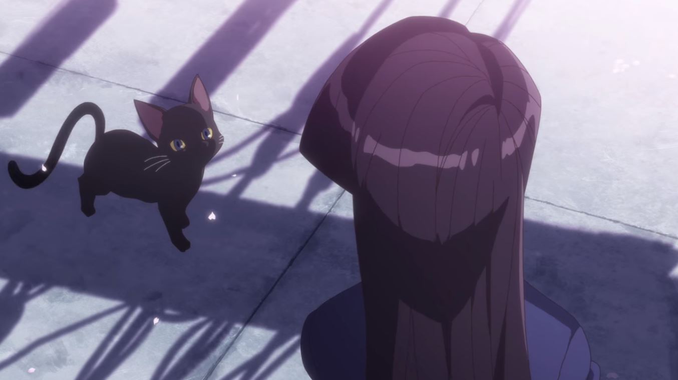 Twitter 上的 相楽 古見さんはコミュ症です 1話 冒頭 アニメオリジナルの登場になる黒猫に自分を重ねる古見さん 原作でもアニメ でも時折 黒い猫耳生えるし でも 近寄ると黒猫は影の中から軽やかに抜けて駆け去っていき 独り取り残される でもこの1話の