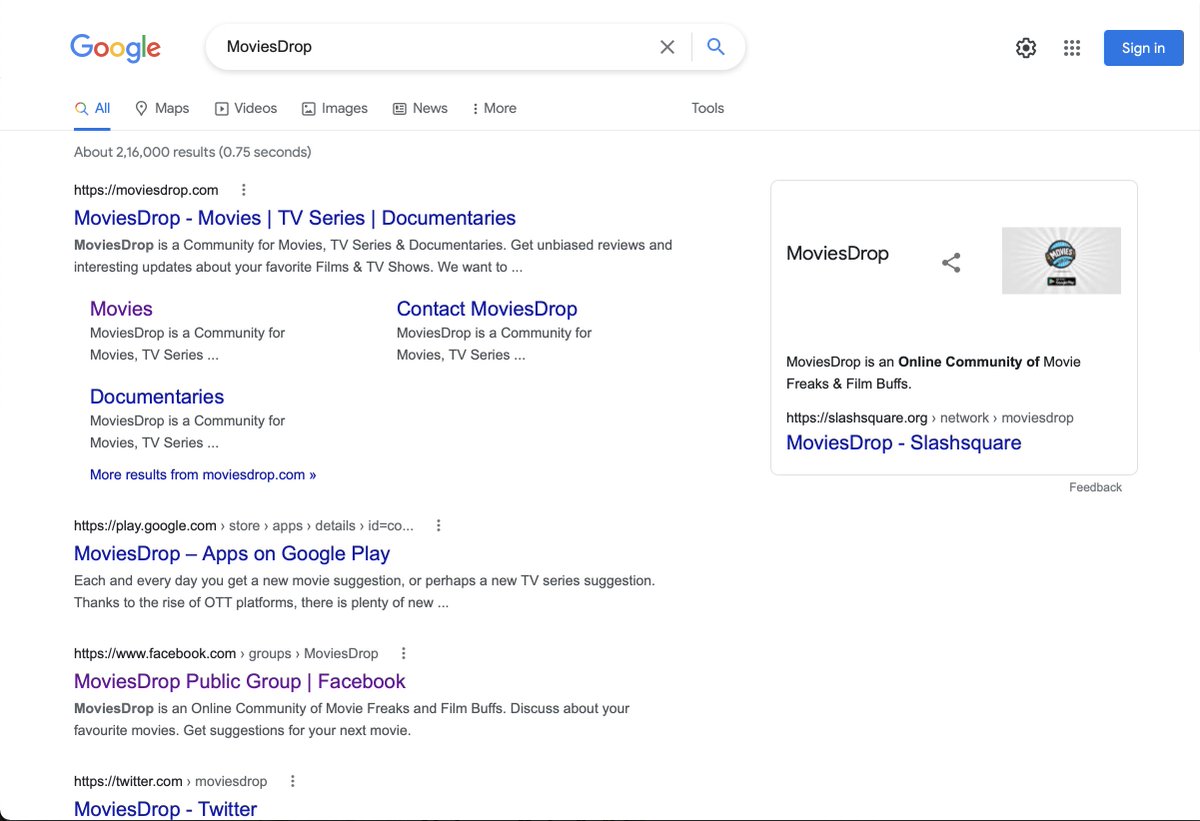 SPradeepKr's tweet image. Got these cute little knowledge graph boxes for our @MoviesDrop and @BookWritten blogs! 😍 Not sure if it appears for everyone, but it's there for me. :3 ❤️