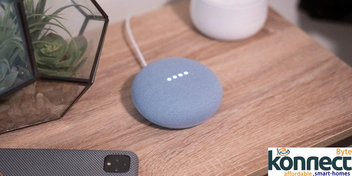 konnectbyte's tweet image. Magestic Google Home Mini Smart Speaker