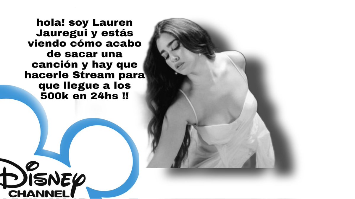 lipajergui's tweet photo. wtf me acabo de cruzar a Lauren en Disney Channel https://t.co/hmuZ6cNsPf