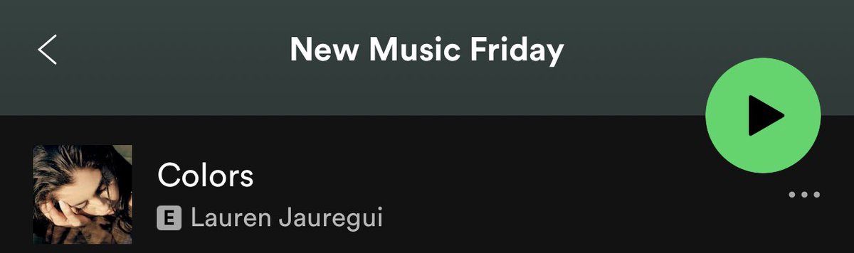LMJUpdates's tweet photo. #UPDATE | “Colors” was added to the "New Music Friday" Playlist on Spotify 

Stream here: https://t.co/DPuFyRXMZ5 https://t.co/FQ21U2du85