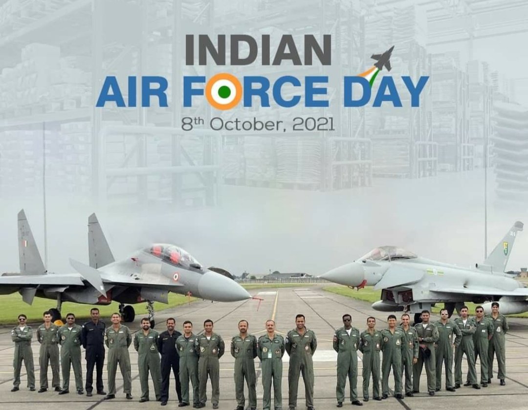 its_tanya___'s tweet photo. Happy Indian Air Force Day to all the air warriors of the nation. Thank You for protecting the skies like a Guardian. We are fortunate to have such a vigilant, courageous, and dedicated Indian Air Force.

@IAF_MCC #AirForceDay #airforce #JaiHind https://t.co/tyhdfmdmIR