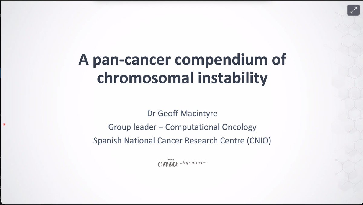 methylnick's tweet image. Kicking off the last session of @VicCanBioinf #vcbs2021 is @gjmacintyre talking about a computational project that has led to a spin off company. #entrepreneur