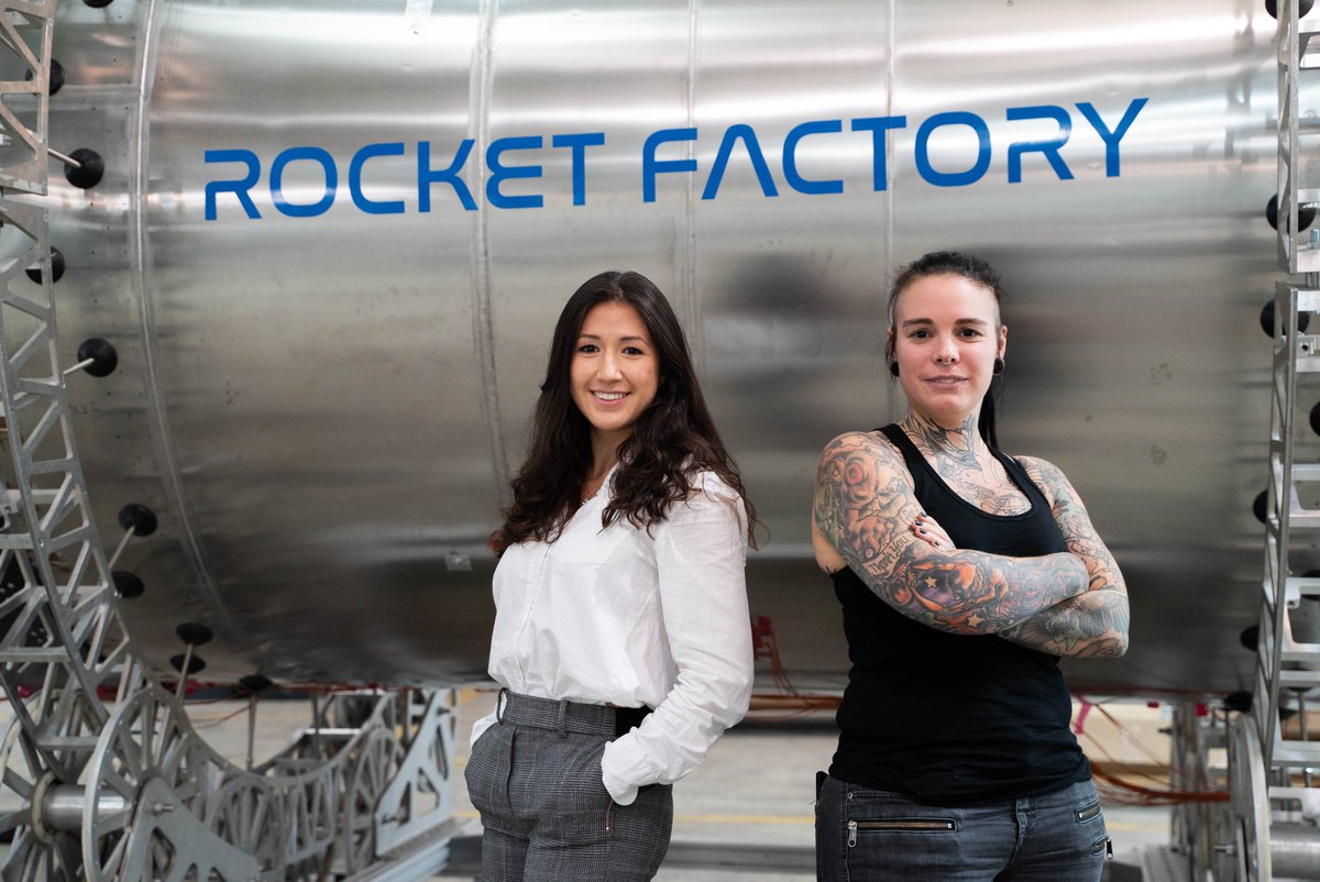 rfa_space's tweet photo. It's #WorldSpaceWeek2021 and we want to join the celebration of the #WomenInSpace from around the🌍
Thank you Karina Sapelnikova (Propulsion) and Melanie Wullaert (Structural dynamics) for being an inspiration and encourage other women to #AimHigher for their dreams!

#RFA🚀 https://t.co/N4sQQioGpG