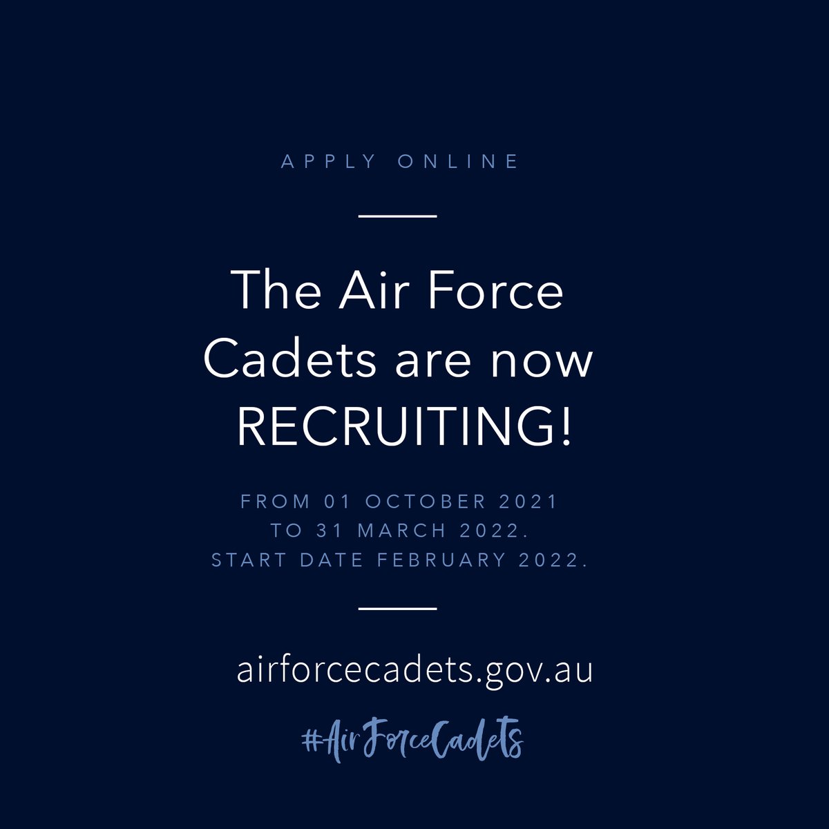 Air Force Cadets tweet media