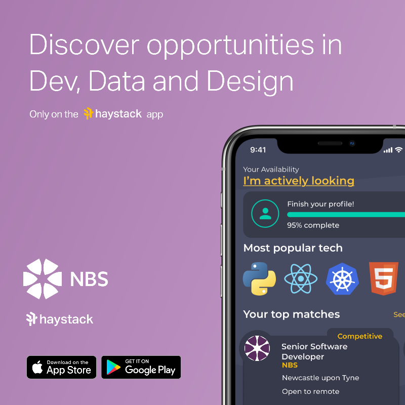 wearehaystack's tweet photo. Cloud-based specification system ☁️. @theNBS

👷 A global leading technology platform for the construction industry
🛠 Company tech stack includes #AWS, #javascript, #Terraform and more!
📌 Newcastle upon Tyne

Discover #devjobs ⬇️