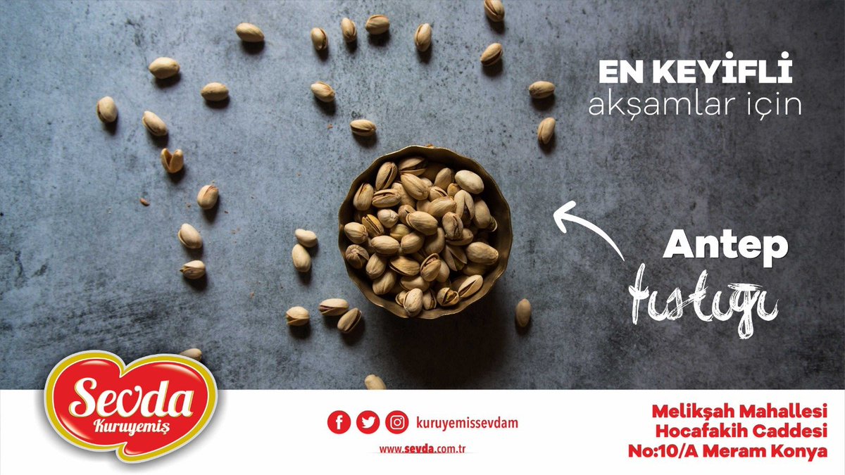KuruyemisSevdam's tweet photo. En keyifli akşamlar için; #antepfıstığı 

#SevdaKuruyemiş Yaka'da... https://t.co/juGvudLXkw