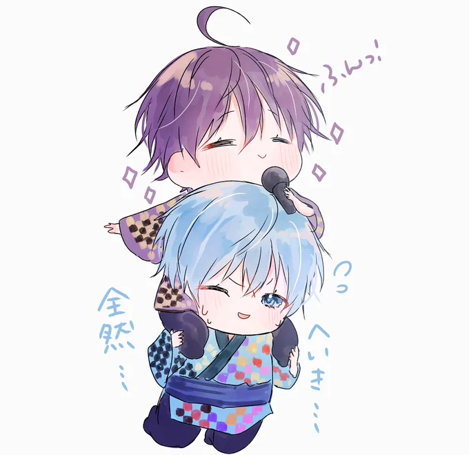 ライブの時の💜💙
#すとぷりぎゃらりー 