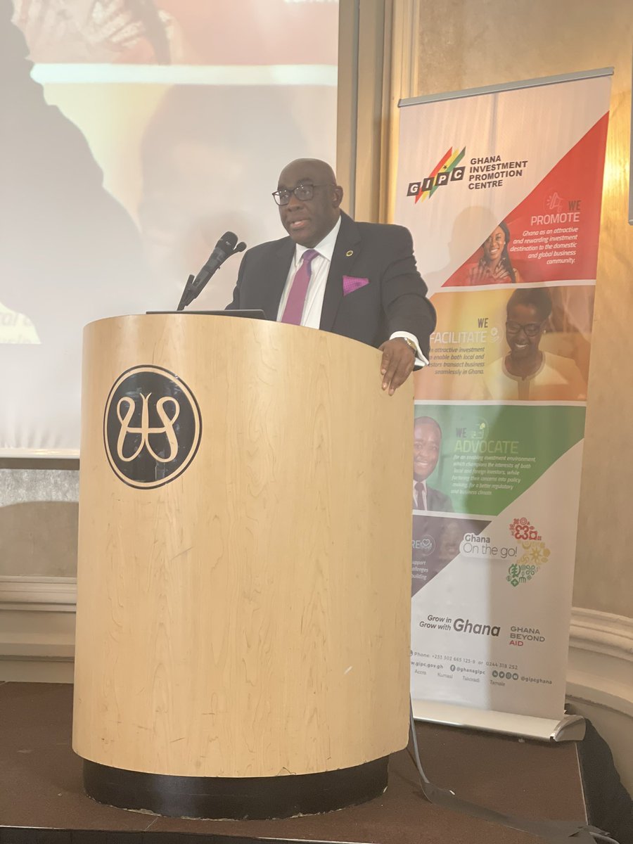 I just delivered the Keynote address at the Diaspora Investment Meeting, London  2021. I advised diasporans and UK investors to use Ghana as a base to access the Africa Continental Trade Area(AFcTA). The Ghana “Build Back Better” agenda is in full flight. #ghanaonthego